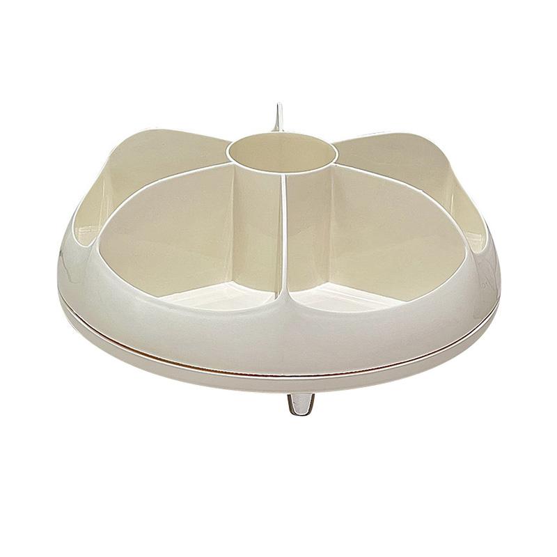 1pc Rotating Cosmetic Storage Box Multi-functional Lipstick Makeup Brush Pen Holder Large-capacity Storage Box Desktop Organizer