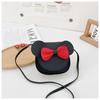 Cartoon Cute Bow Bow Tie Design Messenger Bag New Children's Change Bag Versatile Little Princess Backpack
