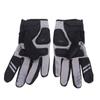 1 Pair Full Finger Cycling Gloves Valve Lining Non Slip Shock Absorption Racing Gloves for Men