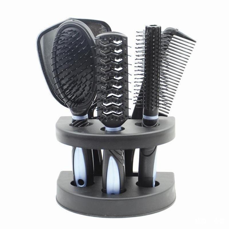 Support de rangement en PP pour peigne de barbier, support de rangement pour peignes de coiffure, brosses, ciseaux, rouleau de fer, support de coiffure