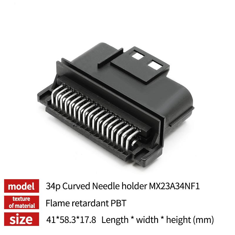 5/20 Sets JAE Type Automotive Waterproof Connector MX23A12SF1 MX23A26NF1 PCB Board Wiring Harness Plug Pin End