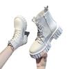 2025 Women Leather Face Boots Outdoor Walking Shoes Comfort Soft Soled Boots Casual Female Shoes Mujer Zapatillas Para Hombre