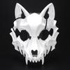 Halloween Karneval Festmask Anime DrakGud Skelett Halvansiktsmasker Ben Skalle Djur Mask Cosplay Dans Bal Kostym Rekvisita
