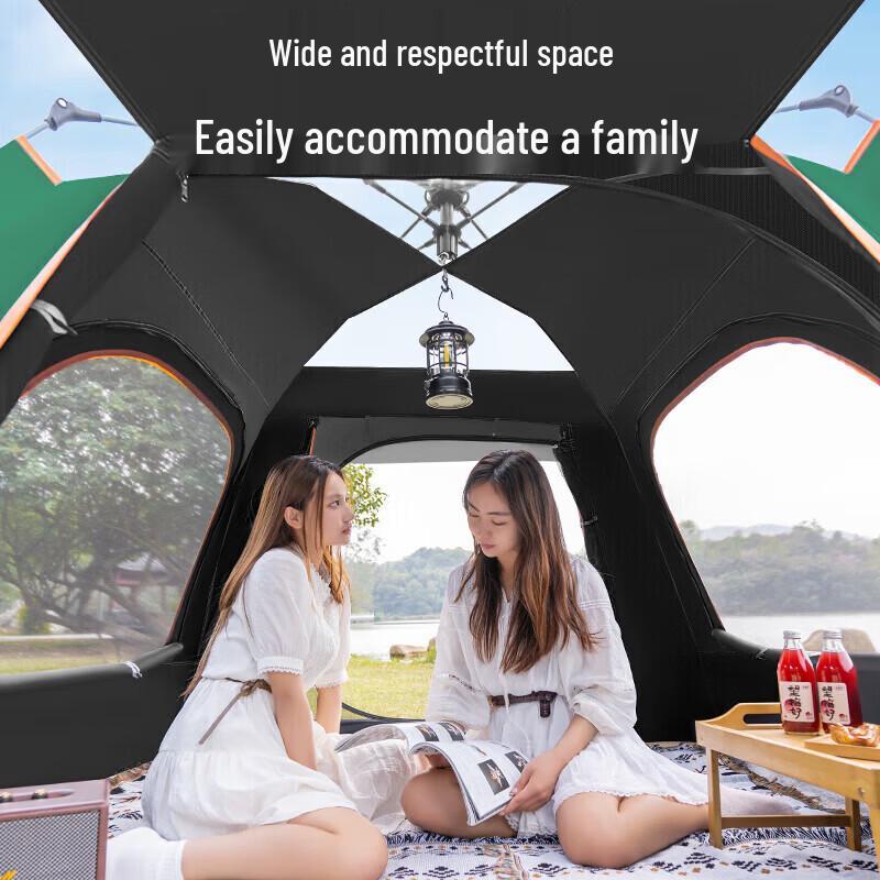 SERIES CLEAR Automatic Pop-Up Camping Tent