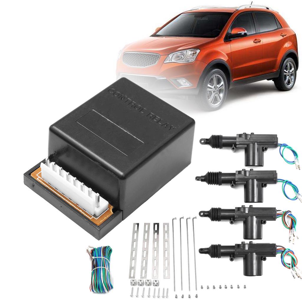 

Универсальный сверхмощный автомобильный центральный дверной замок 12 В, система бесключевого доступа чёрный