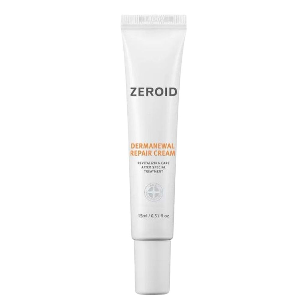 ZEROID Dermanewal Cleansing Gel 200ml + Repair Cream 15ml set