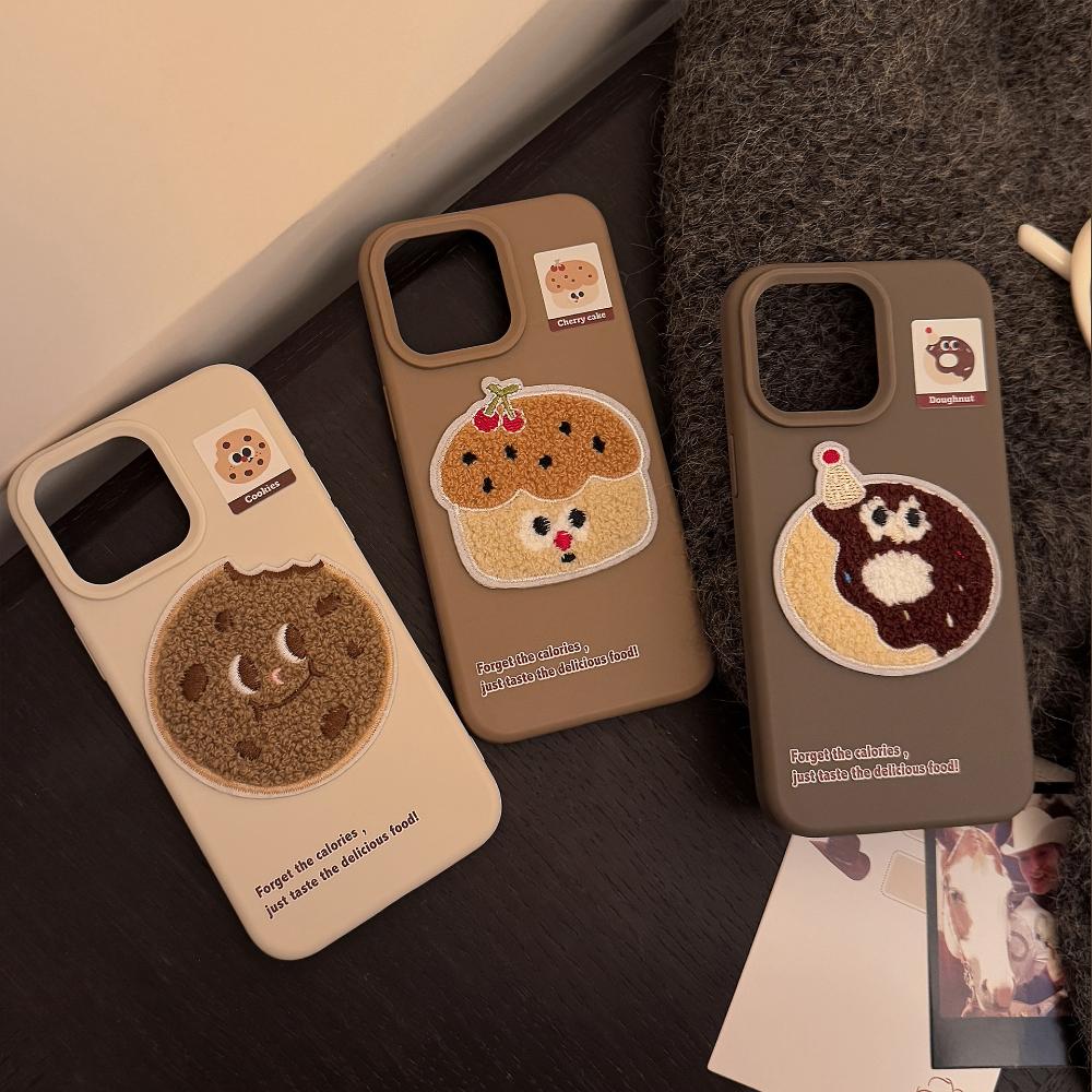 Fuzzy Food Fries Case Suitable for IPhone 15 Pro Max, Apple 16, and IPhone 17 Models. 3D Protective Case for Multiple IPhone Models.