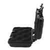 Magnetic Storage Box 13x8.5x4.5cm Water Proof Under Car Magnetic Key Holder with 4 Safety Buckles