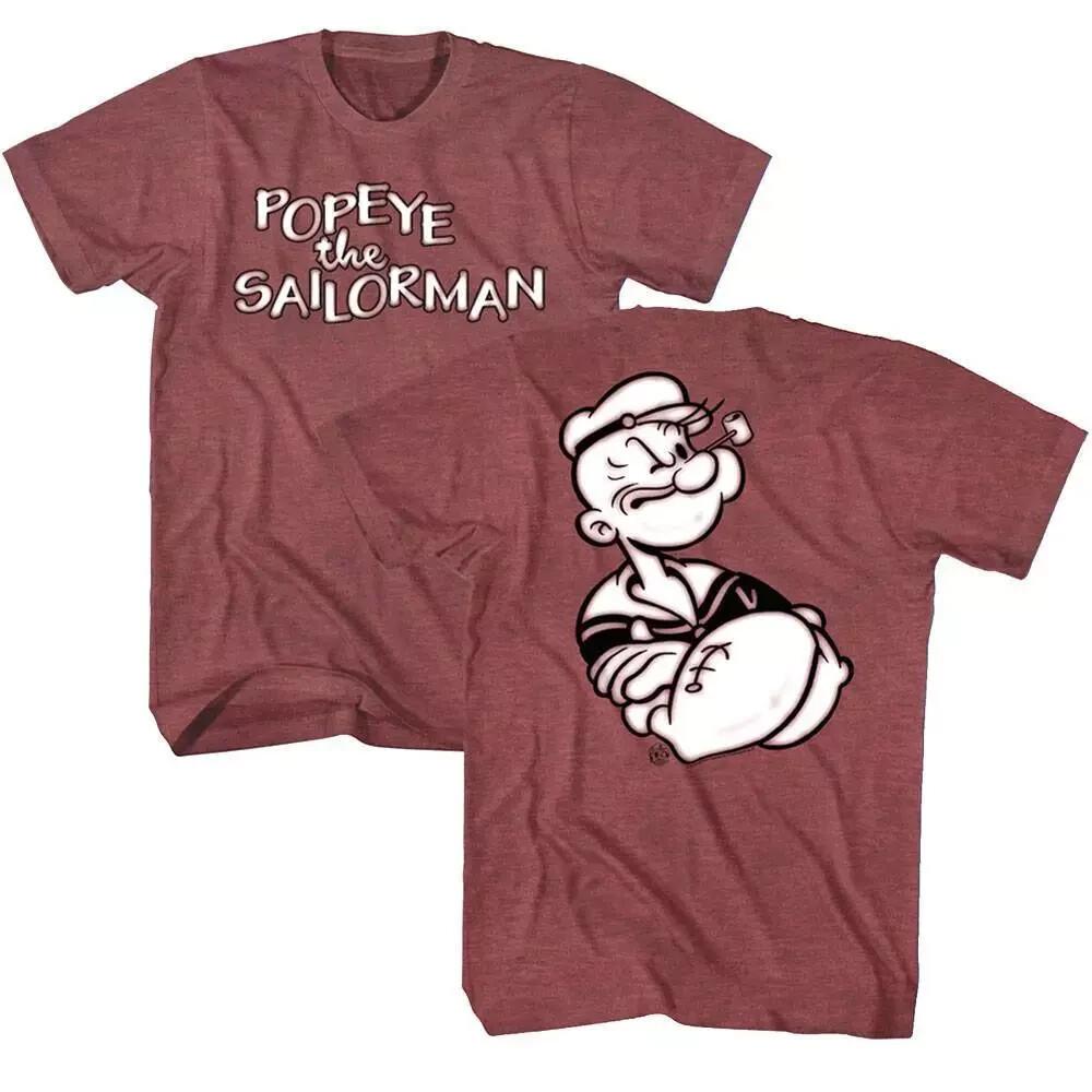 Popeye the Sailorman Arms Crossed Men T Shirt S