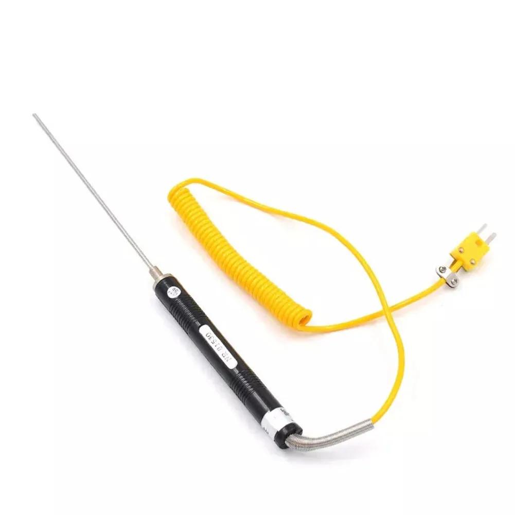 1pc K-type Handheld Temperature Sensor For Surface Thermocouple Probe For Industrial Temperature Measuring Instruments