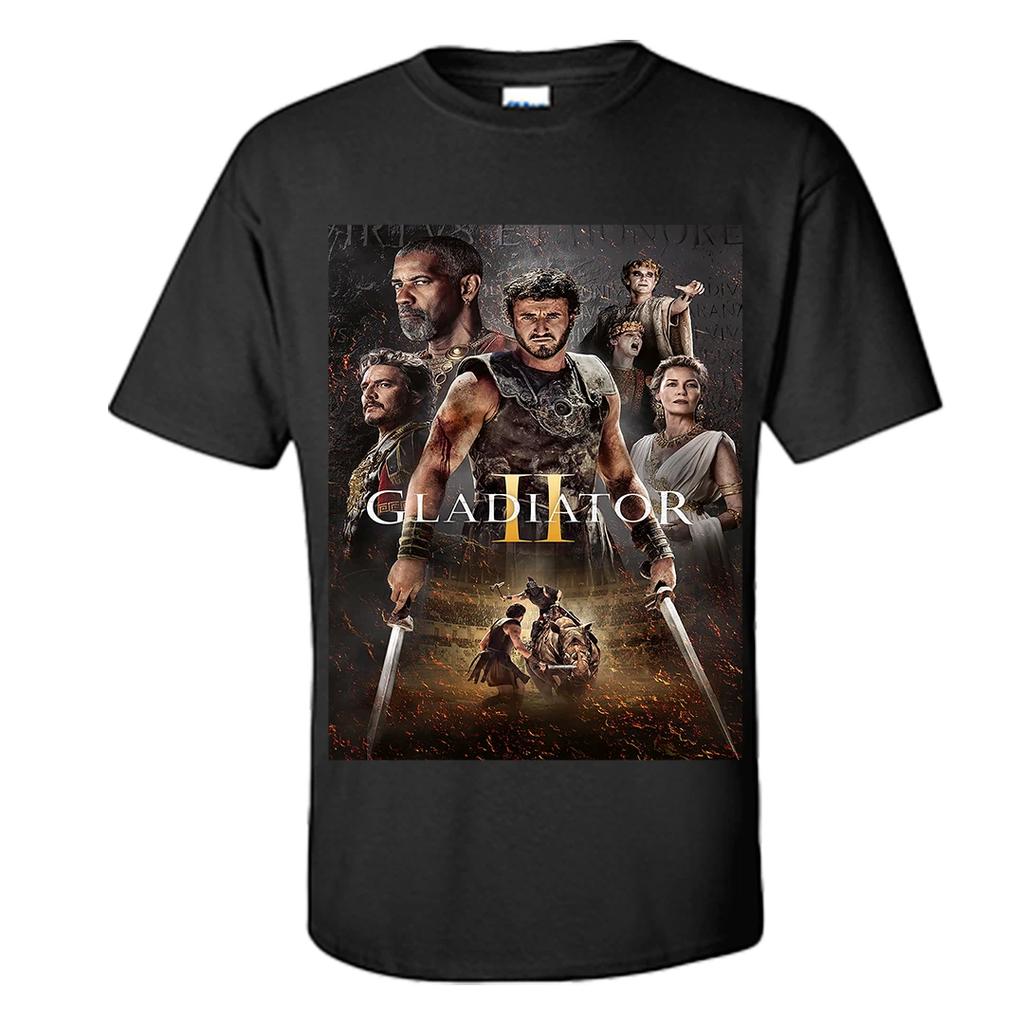 Camiseta de Gladiador Camiseta de Póster de Gladiador II Camiseta Gráfica S-XXXL