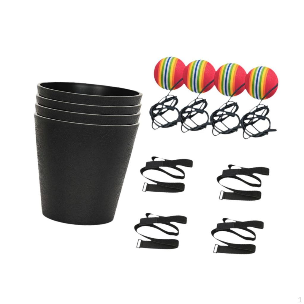 Divertenti Palle da Presa in Tazza Twerk Ball Game per Lauree Addio al Nubil Compleanno 2 pezzi