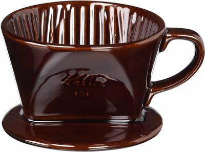 Porte-filtre à café Kalita avec une vitesse d'extraction rapide qui fait ressortir la saveur avant l'apparition de goûts désagréables Porte-filtre à café avec une chaleur élevée