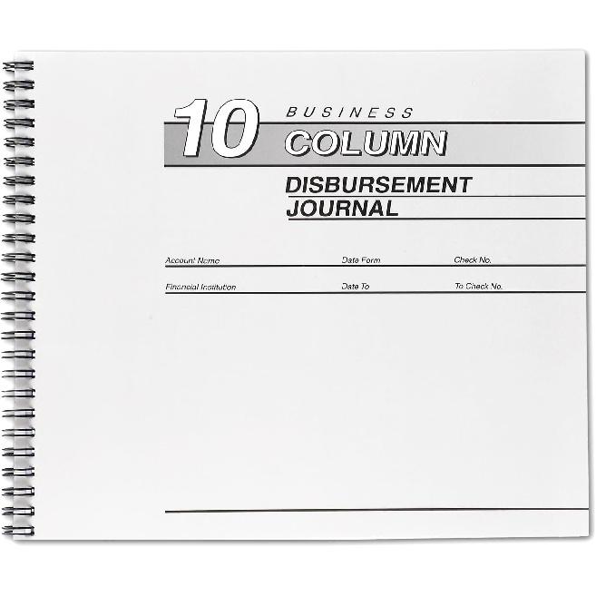 Disbursement Journal 10 x 8.5 Inches Expense Ledger Cash Disbursement Journal Accounting Sheets 10 Column Ledger Sheets 1