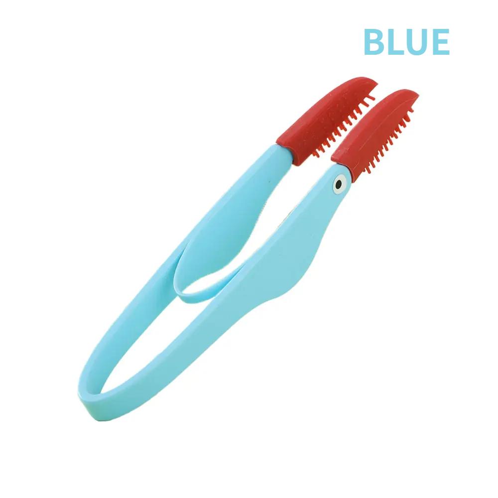 

Гребінець для очей домашніх тварин Щітка для плям від сліз Pet Eye Rub Ручна терка для котячих очей Багаторазова пряжка Дизайн Щітка для чищення синій