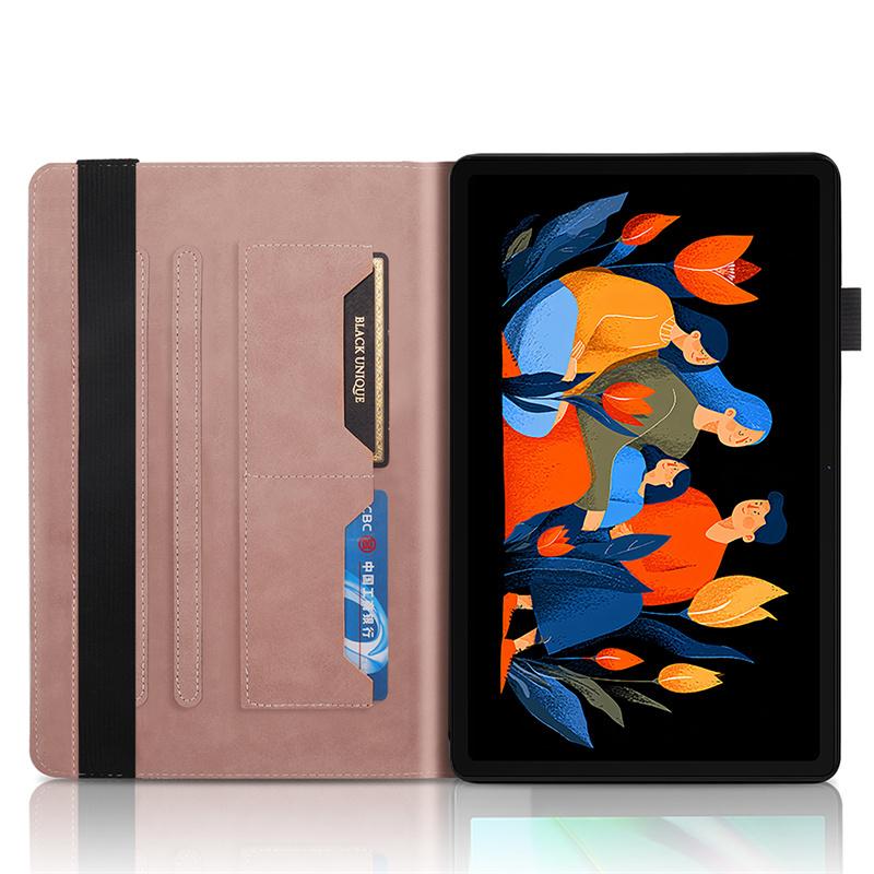 Tablet Funda For Lenovo Idea Tab Plus 12.1 2025 Case Tb361fu Emboss Tree Flip Wallet Stand Cover For Xiaoxin Pad 12.1 Tb365fc Case