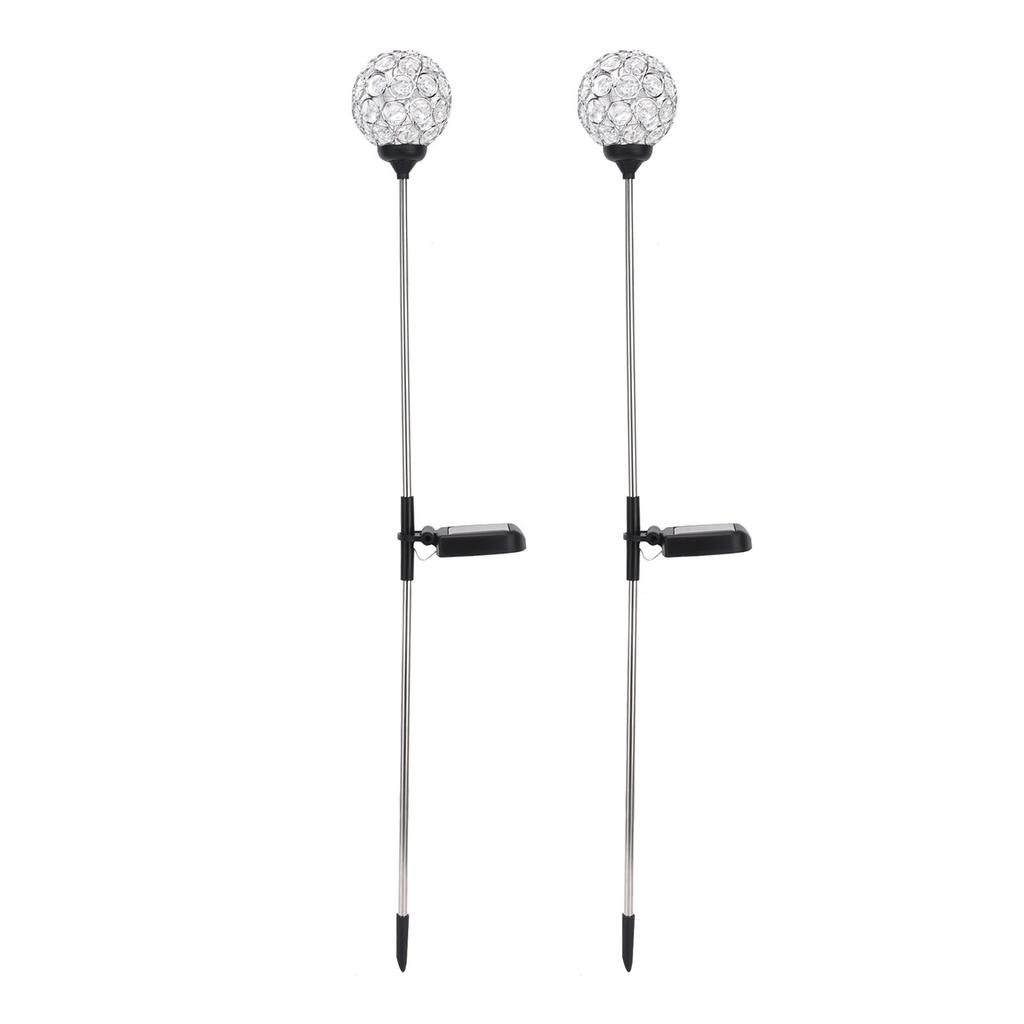 Solar Garden Lights Outdoor LED Globe Lamp Color Changing IP65 Waterproof for Pathway Lawn