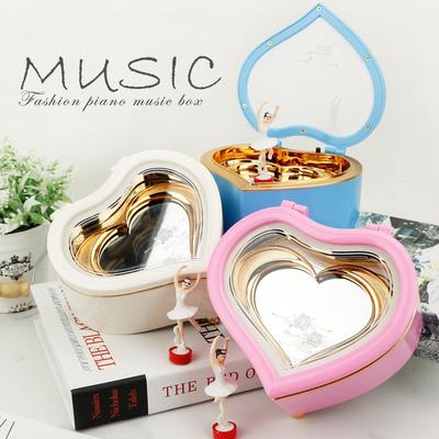 1Pc Company Employee Benefits Dancing Girl Music Box, Kindergarten School Student Gift Music Box