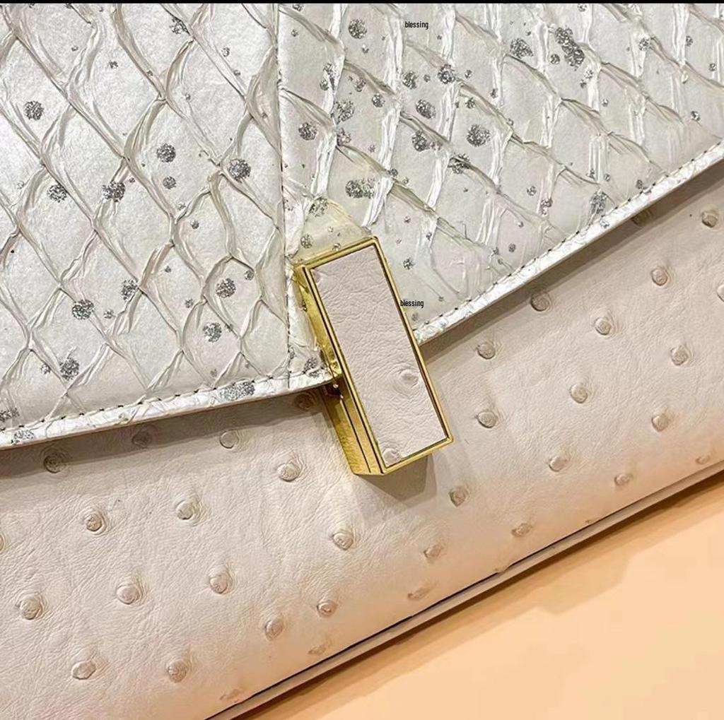 2024 New Women's Genuine Leather Crossbody & Shoulder Handbag - Stylish & Trendy Temperament Bag