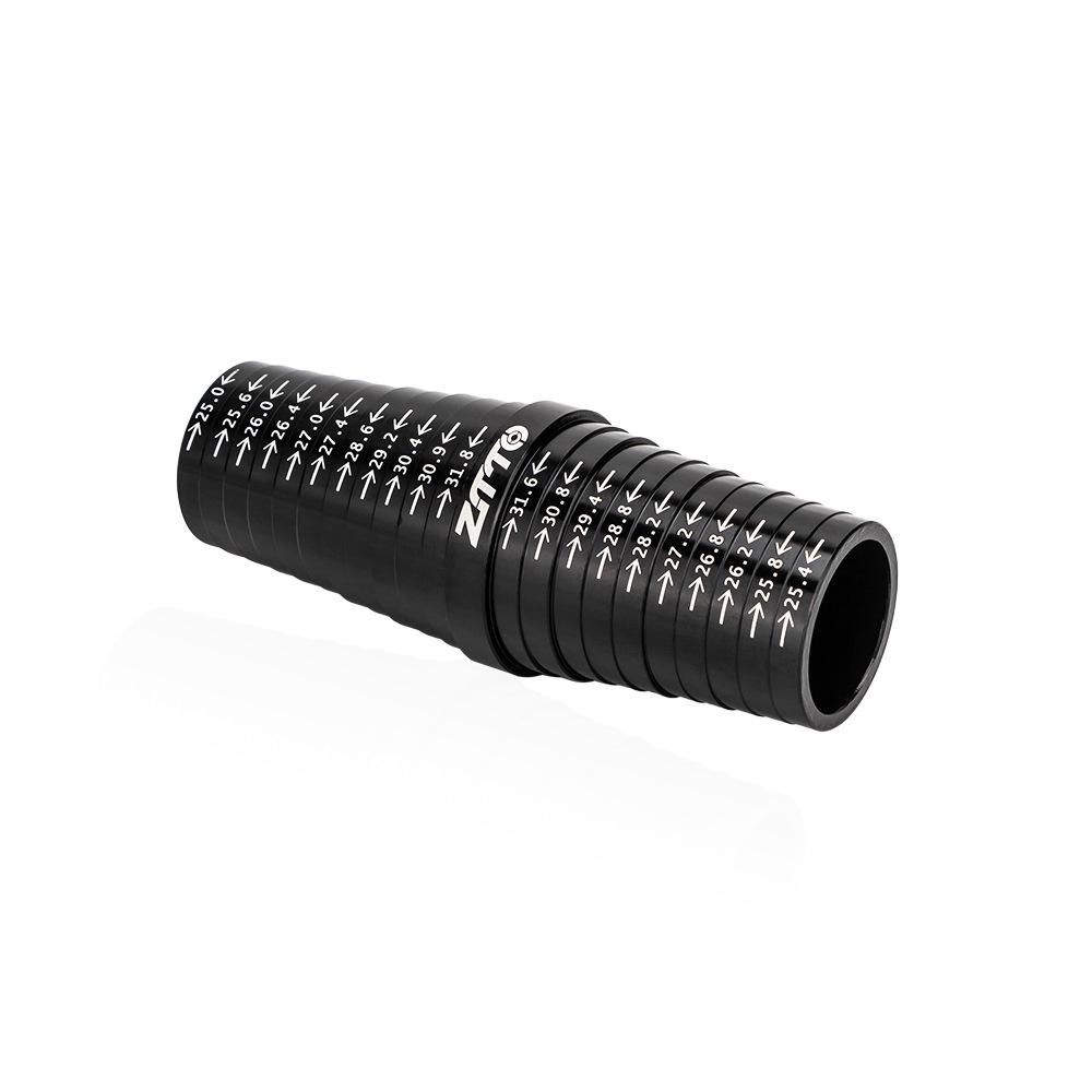 ZTTO Narzędzie do pomiaru sztycy rowerowej 25-31.8mm Miernik rozmiaru rury podsiodłowej Przenośny Szybki pomiar średnicy sztycy