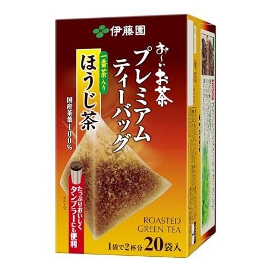 Ito En Oi Ocha Premium Tea Bags First Flush Hojicha 1.8g 20 FoodBeveragesAlcohol