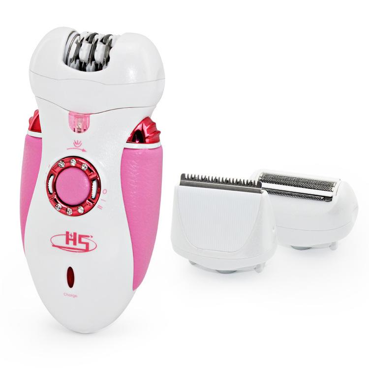 Rechargeable Lady Facial Hair Removal Bikini Shaver Fashion Modeling Defeatherer Barber Electric Epilator Leg Depilador