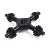 4 In 1 Carbon Steel Drill Chuck Wrench - Black Electric Drill Key, 3/8" Multifunctional Drill Presses Accessory