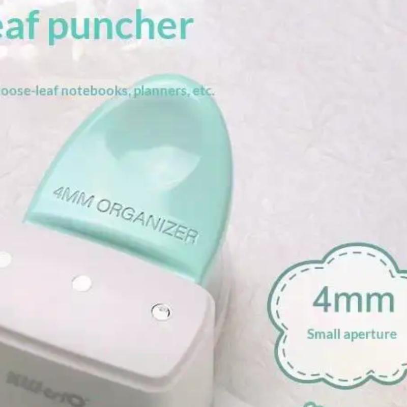 3/6/9Hole Paper Puncher Loose Leaf Hole Punch Daily Planner Adjustable For A5 A6 Size 8 Sheet Capacity Notebooks Scrapbooking