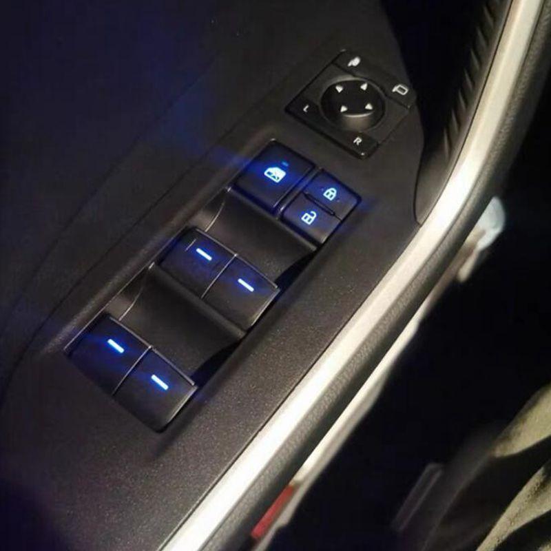 Lighted LED Power Single Window Switch Set for Toyota RAV4 RAV 4 Left Driving Backlight