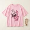 Pure Cotton Girls' Short-Sleeve Children'S Clothing Summer  T-Shirt New Stylish Top For Older Girls In Summer