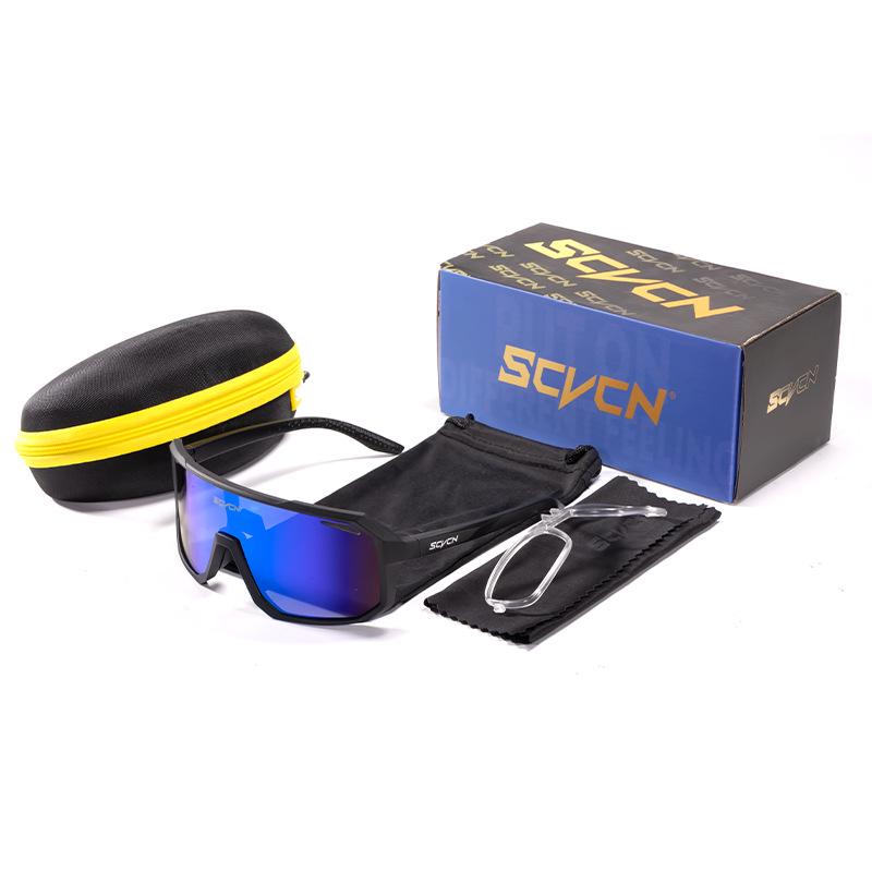 SCVCN Cycling Glasses: Sport Sunglasses for Men & Women, Ideal for Outdoor Activities, Running, Mountain Biking, and More.