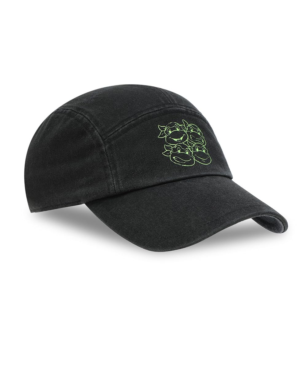 PUMA 02602101 X TMNT 5 Panel Black Cap,