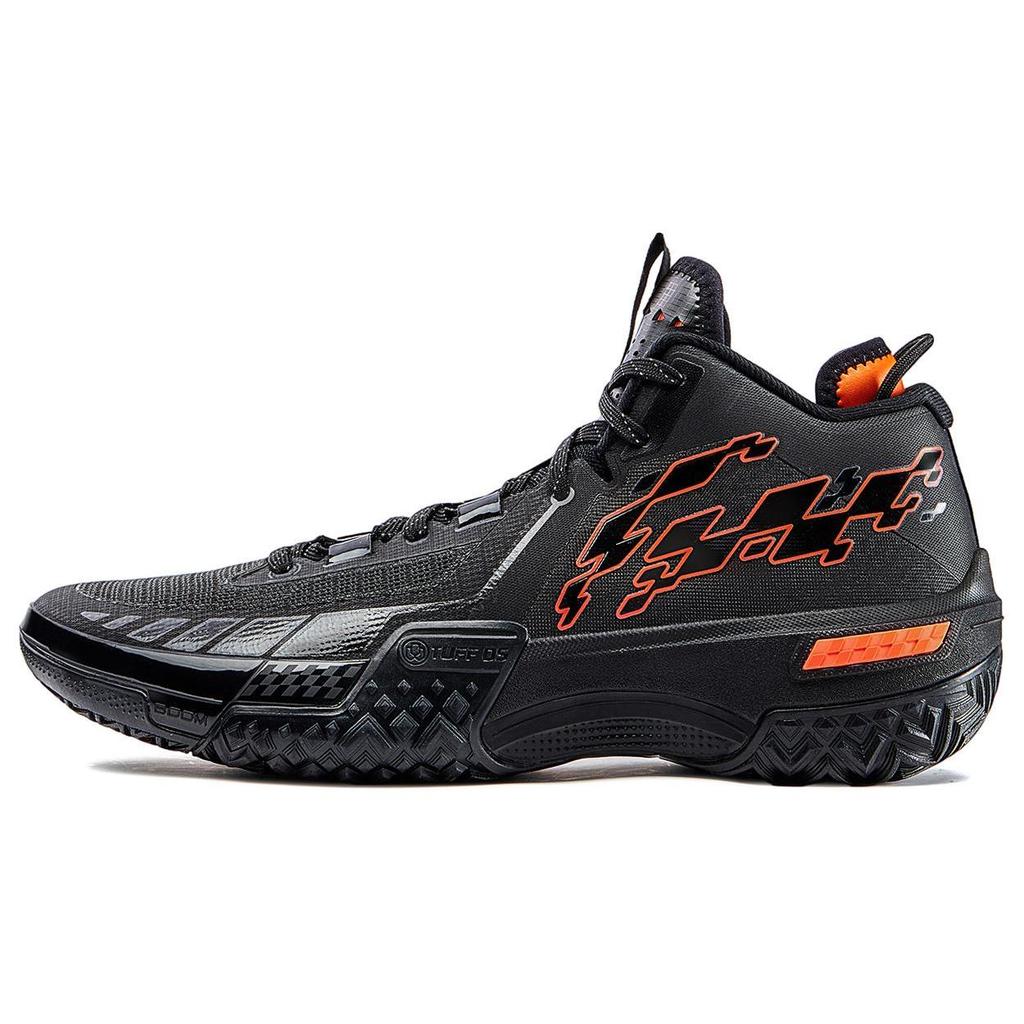 Li Ning Purgatory Cushioning Slip Resistant Breathable Lightweight Rebound High top ABFT035-13