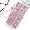 Bling Pailletten Geldbörse Leder Hülle für Samsung Galaxy A57 5G 2026 Luxus Case Magnetische Buch Hülle Samsung A37 A27 A17 A 27 37 57