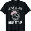 Just A Girl Who Loves Nelly Taylor Prospect Baseball Fan T-Shirt1