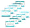 Kenko Cleaning Supplies Maintenance Paper 10 sheets x 10 packs Value set Dry Tissue type Paper size 140 x 170 mm 076927 Microfiber-containing