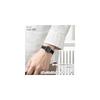 "Analog Watch Silicone Strap Black 35mm Waterproof Casual for Men and Women"