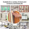 2M Wearable Sliding Window Weather Strip Soundproofing Foam Door Bottom Seal Tape Dustproof Self Adhesive Window Gap Hardware