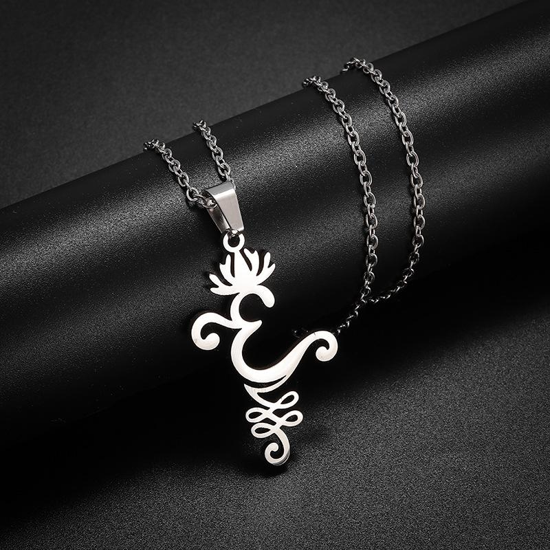 Hot-selling Fashion New Product Design Totem Mysterious Symbol Pendant Necklace