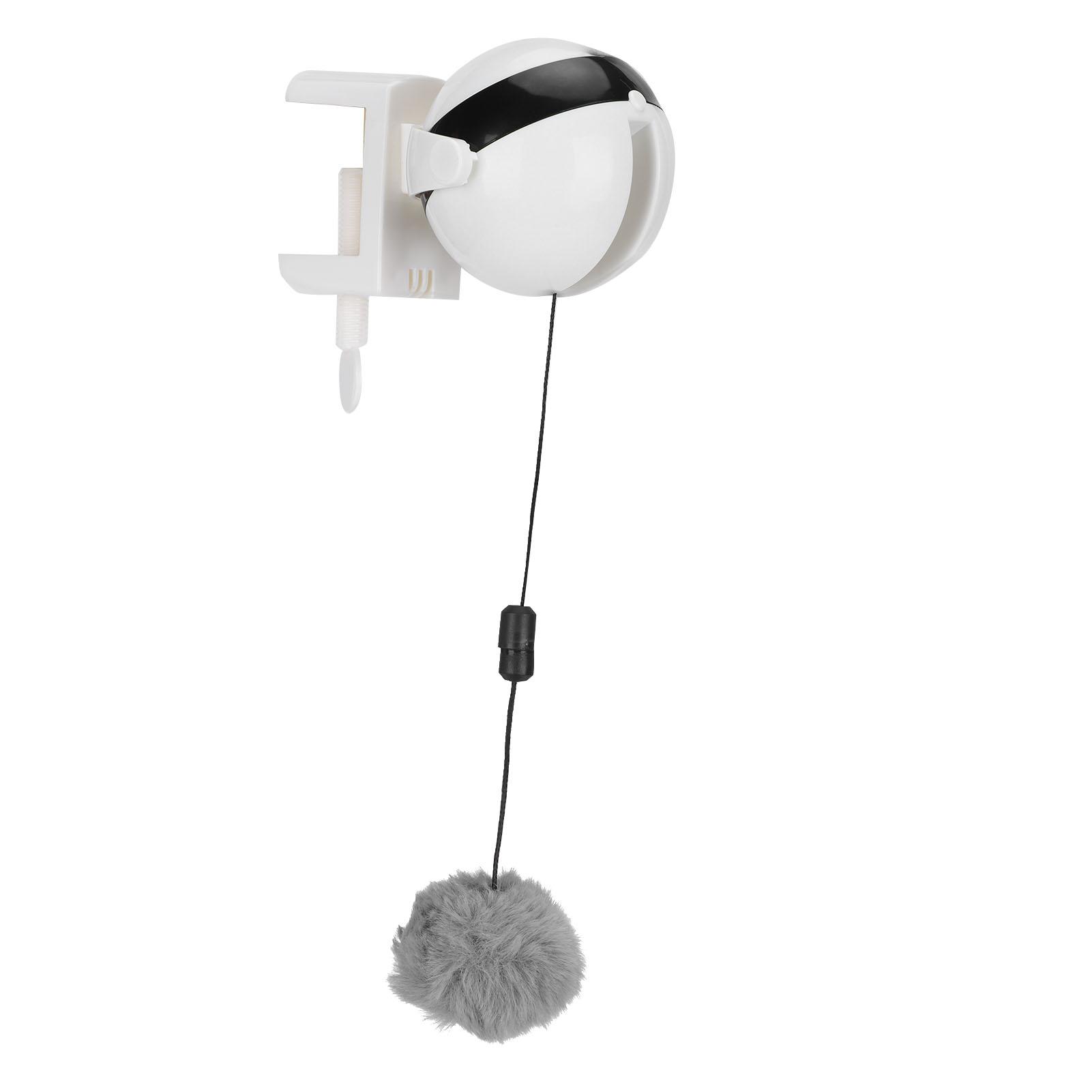 

Cat Automatic Lifting Toy Rotating Ball Up and Down Puzzle Interactive Pet Hanging Teaser for Playing