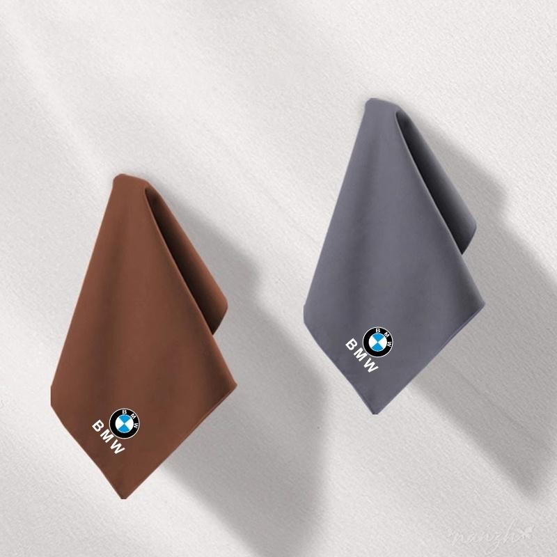 Car Sticker Microfiber Wash Drying Towels Auto Ultra Cleaning Tools For Bmw G20 F10 G30 F11 X3 F25 X4 I3 M3 M4 1 3 5 Sticker