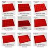 Red Velvet Jewelry Display Tray - Free Shipping; Ideal for Rings, Pendants, Necklaces, & Bracelets