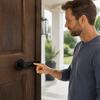 4 in 1 Fingerprint Door Lock Tuya App Keyless Door Lock Security Smart Door Lock  Office