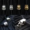 Parts Metal Charms Skull Paracord Beads Knife Lanyards Decoration Paracord Bracelet Accessories