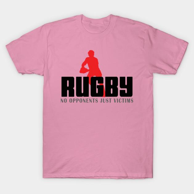 T Shirt Women Rugby No Opponents Just Victims Harajuku Print Kawaii Tshirt Summer Short Sleeve Female T-Shirt Top Tee