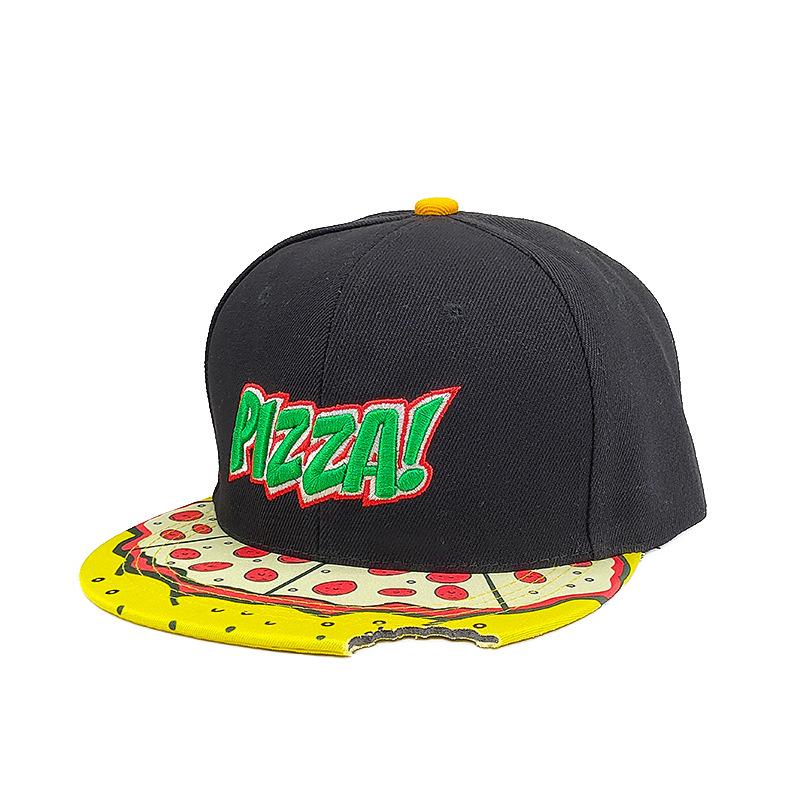 Unisex Letter Embroidery Watermelon Printing Hip-hop Hats Outdoor Adjustable Casual Baseball Caps Sunscreen Hat