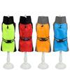 Tie Up Pet Raincoat Standing Collar Adjustable Drawstring Cloak Dog Cat Outdoor Wearing For Small Medium Large Breeds
