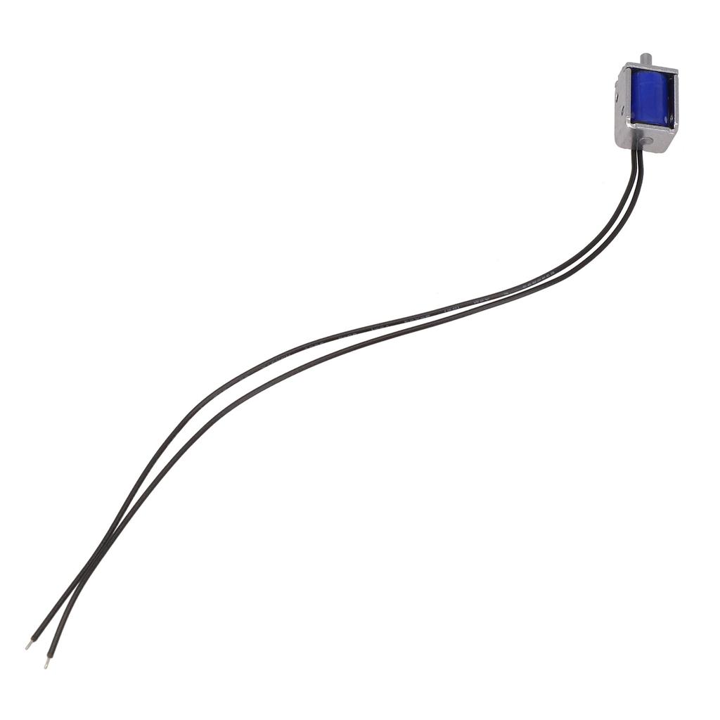 DC 5V 12V Trekktype Mini DC Elektromagnet Ramme Fjær Solenoidmagnet