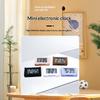 Mini Digital Clock Large Screen Car Dashboard Electronic Clock Self-Adhesive Mini Clock Car Clock For Truck Dashboard