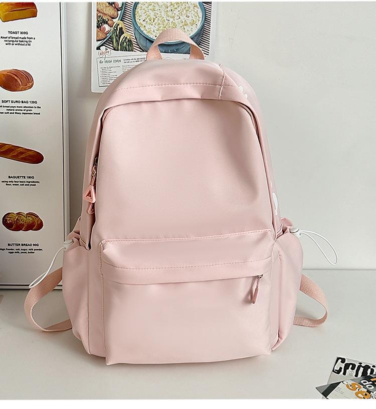 Schoolbag Japanese Ins Wind Soft Girl Cute Backpack Small Simple Casual College Student Lightweight Fresh Backpack